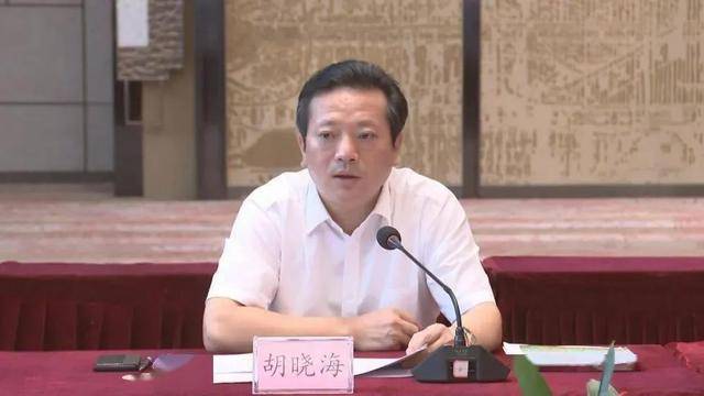 南昌市常务副市长胡晓海，主动交代问题